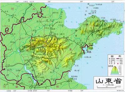 山东济南地图全图图片