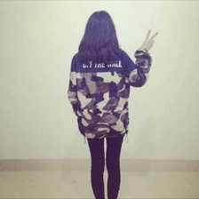 qq头像女生高冷背影